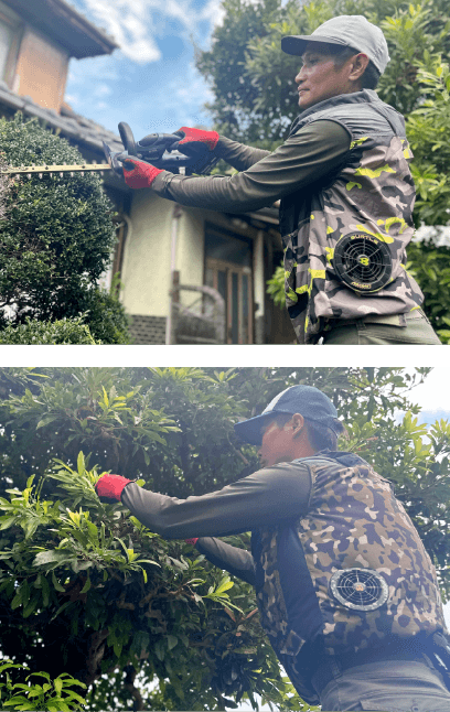 造園工事の仕事について